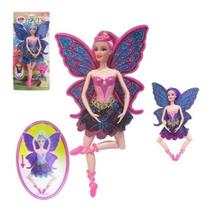 Boneca Fada Bailarina Articulada Dance De Plástico Com Acessório