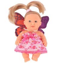 Boneca Fadinha Little Bee Com Cabelo Bee Toys Colecionável