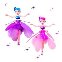 Boneca Fadinha Mágica Voadora Sensor De Mão Brinquedo Fada Boneca Fadinha Mágica Voadora Sensor De Mão Brinquedo Fada