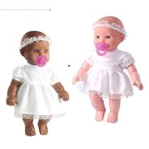 Boneca fala duas bonecas falantes chupeta bb reza ora pai nosso bebe educativo nenem bonequinha