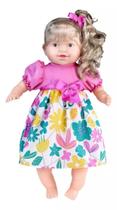 Boneca Falante Bebê Thaily Grande 50cm 30 Frases Brinquedo Infatil Menina - Anjo