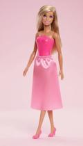 Boneca Fantasia Rosa 30cm Boneca Fantasia Rosa 30cm