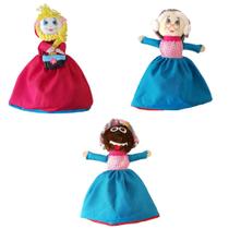 Boneca Fantoche 3 Em 1- Chapeuzinho Vermelho