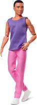 Boneca Fashion Barbie Looks Ken - Cabelo Preto e Blusa Roxa Boneca Fashion Barbie Looks Ken - Cabelo Preto e Blusa Roxa