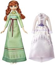 Boneca fashion Disney Frozen Arendelle Fashions Anna com 2 roupas