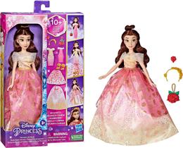 Boneca fashion Disney Princess Life Belle com 10 roupas Boneca fashion Disney Princess Life Belle com 10 roupas