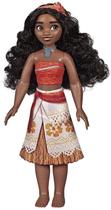 Boneca fashion Disney Princess Moana com saia, bandana e colar