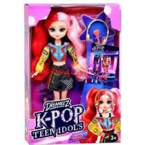 Boneca Fashion Doll K-Pop 24cm Colecionável Estilo Pop Coreano Multikids - BR2772 - Boneca Fashion Doll K-Pop 24cm Colecionável Estilo Pop Coreano Multikids - BR2772 -