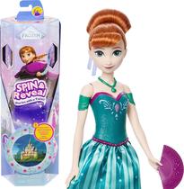 Boneca fashion Mattel Disney Frozen Anna com 11 surpresas