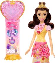 Boneca Fashion Mattel Disney Princesa Bela com 8 Surpresas
