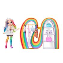 Boneca Fashion Rainbow High Amaya Conjunto Armário Arco-Íris