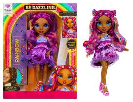 Boneca Fashion Rainbow High Be Dazzling Noemie Violette Roxa