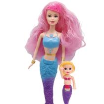Boneca Fashion Sereia Ocean Secrets com Acessórios para Crianças a Partir de 3 Anos 99 Toys