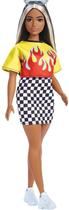Boneca Fashionista 179 com Trajes da Moda Barbie - 100% Autêntica e Encantadora