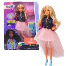 Boneca Fashionista Jeans Articulada Com Acessórios - Castela Boneca Fashionista Jeans Articulada Com Acessórios - Castela