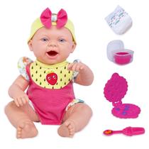 Boneca Faz Caquinha Baby Ninos Reborn - Cotiplas