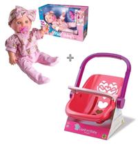 Boneca faz Xixi Milk Babys mais bebe conforto passeio kit Boneca faz Xixi Milk Babys mais bebe conforto passeio kit