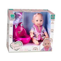 Boneca Faz Xixi My First Love Bebê C/ Mamadeira E Peniquinho Boneca Faz Xixi My First Love Bebê C/ Mamadeira E Peniquinho