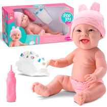 Boneca Faz Xixi Recém Nascida Troca Fralda Com Acessórios Brinquedo Para Meninas - Bambola