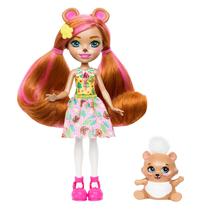 Boneca Figura de Ação Enchantimals Ursa Biloxi 15 cm Boneca Figura de Ação Enchantimals Ursa Biloxi 15 cm