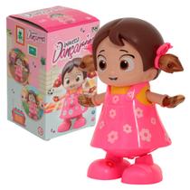 Boneca Fofa Dance Girl Brilha e Toca Musica Com Movimento
