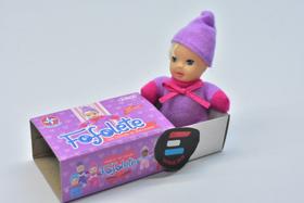 Boneca fofolete - edição especial - roxa claro - estrela