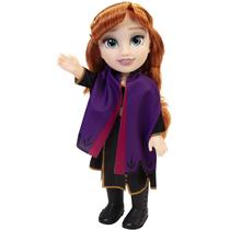 Boneca Frozen 2 Anna Travel - 35,56cm - Vestido Original Disney