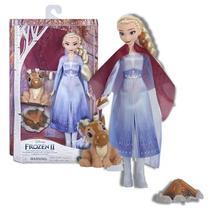 Boneca Frozen 2 Elsa Acampamento com Amigos Disney - Hasbro