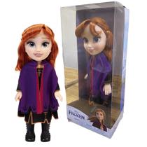 Boneca Frozen Anna Articulada Com 35Cm Disney Multikids