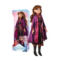 Boneca Frozen II Anna 55cm Princesas Disney Novabrink Boneca Frozen II Anna 55cm Princesas Disney Novabrink
