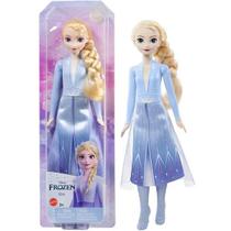 Boneca Frozen II Rainha ELSA Saia Cintilante Mattel HLW48