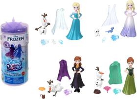 Boneca Frozen Small Doll Snow Color Reveal da Mattel