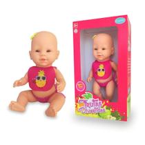 Boneca Frutas Divertidas Abacaxi Com Cheirinho Pupee 1085