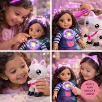 Boneca Gabby Cantora com Luz no Arquinho Boneca Gabby Cantora com Luz no Arquinho
