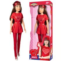 Boneca - Gi Aventureira - Vermelha - Luccas Neto - Baby Brink