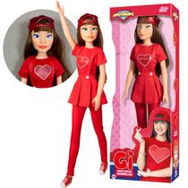 Boneca Gi Neto - A Aventureira Vermelha Turma do Luccas Neto