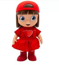 Boneca Gi Neto Aventureira Vermelha 26cm - Rosita 1241