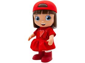 Boneca Gi Neto Aventureira Vermelha - 27cm Rosita Boneca Gi Neto Aventureira Vermelha - 27cm Rosita