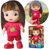 Boneca Gi Neto Aventureira Vermelha Que Fala 14 Frases Rosita