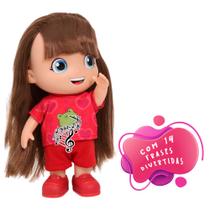 Boneca Gi Neto Que Fala Luccas Neto Youtuber 100% Vinil