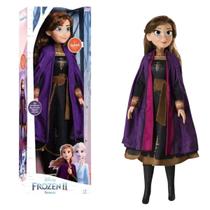 Boneca Gigante Anna Frozen 2 Articulada 82cm My Size Rosita