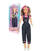 Boneca Gigante Isabelly Musical Articulada 80cm, Brink Model, Canta 3 Canções Presente +3 Anos