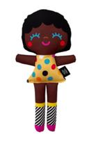 Boneca gigi pretinha amarelo bolas Boneca gigi pretinha amarelo bolas