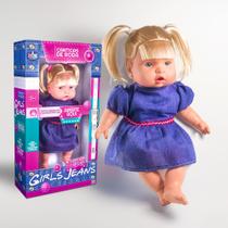 Boneca Girls Jeans Nova Coleção canta Cantigas