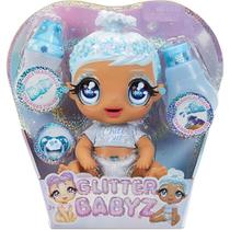 Boneca Glitter Babyz Snow Azul Com Acessórios 574859 - MGA