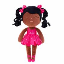 Boneca Gloveleya Bailarina Cachos 35 Cm + Sacola By Metoo - Original