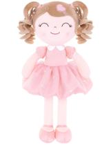 Boneca Gloveleya Coração Rosa 40 Cm + Sacola By Metoo Boneca Gloveleya Coração Rosa 40 Cm + Sacola By Metoo