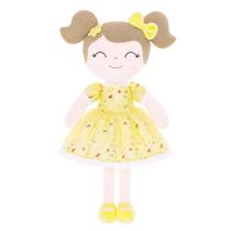 Boneca Gloveleya Flower Girl Amarela 40 Cm + Sacola By Metoo - Original Boneca Gloveleya Flower Girl Amarela 40 Cm + Sacola By Metoo - Original