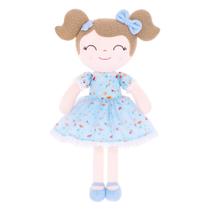 Boneca Gloveleya Flower Girl Azul 40 Cm + Sacola By Metoo - Original Boneca Gloveleya Flower Girl Azul 40 Cm + Sacola By Metoo - Original