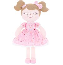 Boneca Gloveleya Flower Girl Rosa 40 Cm + Sacola By Metoo - Original Boneca Gloveleya Flower Girl Rosa 40 Cm + Sacola By Metoo - Original